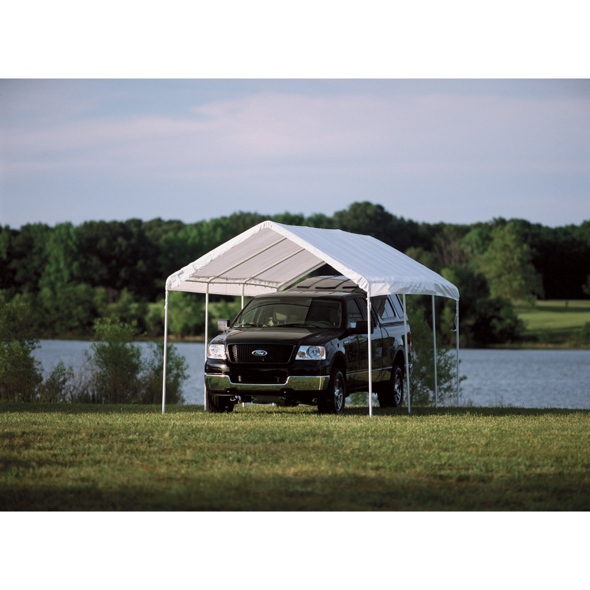 ShelterLogic MaxAP Outdoor Canopy Tent — 20ft. x 10ft., 8-Leg, Model# 23522